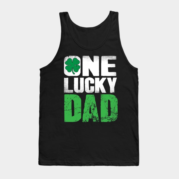 One Lucky Dad Tank Top by captainmood